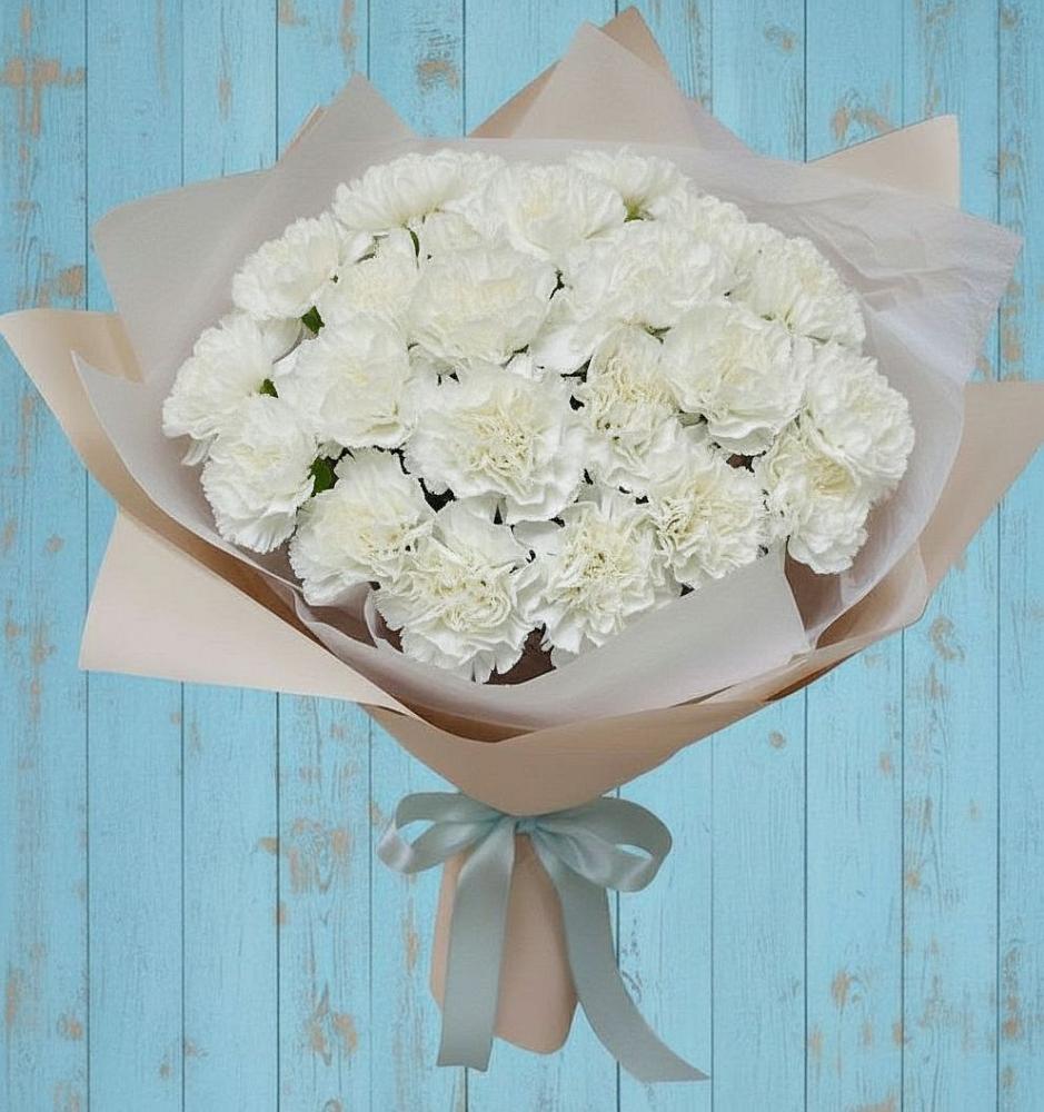 Букет цветов из: Гвоздики в Светлом Томской области