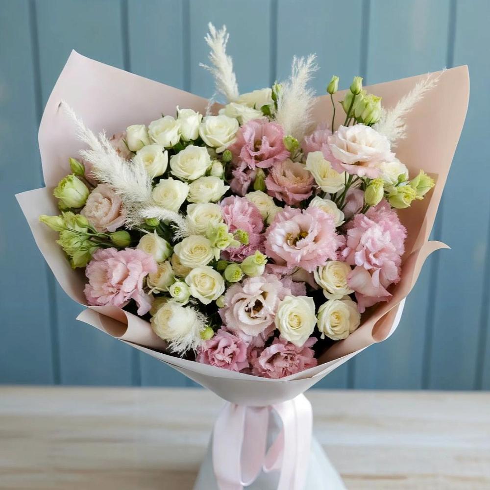 Букет цветов из: Альстромерии и Розы в Светлом Томской области