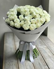 Букет 35 Белых роз #REPLACE_PRED# Светлом Томской области
