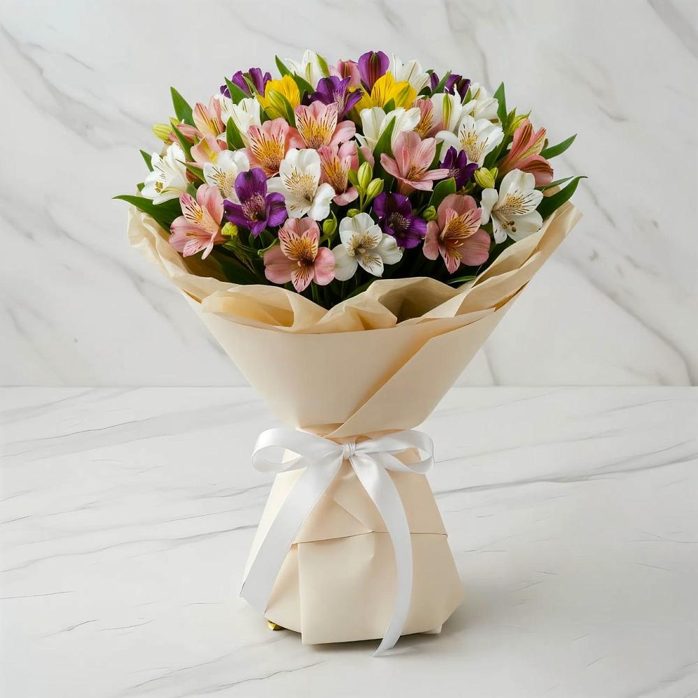 Букет цветов из: Альстромерии в Светлом Томской области