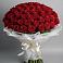 Букет 101 Красная роза Блэк Мэджик в Светлом Томской области