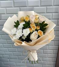 Букет цветов из:  Розы и Хризантемы в Светлом Томской области