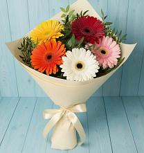 Букет цветов из:  Герберы в Светлом Томской области