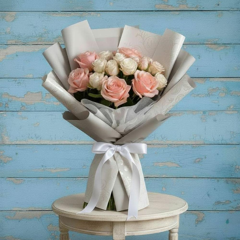 Букет цветов из: Розы в Светлом Томской области