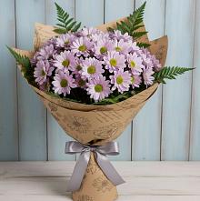 Букет цветов из:  Хризантемы #REPLACE_PRED# Светлом Томской области