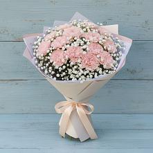 Букет цветов из:  Гвоздики в Светлом Томской области