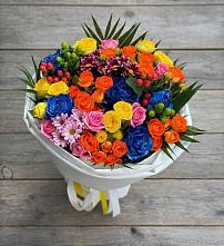 Букет цветов из:  Розы и Хризантемы в Светлом Томской области