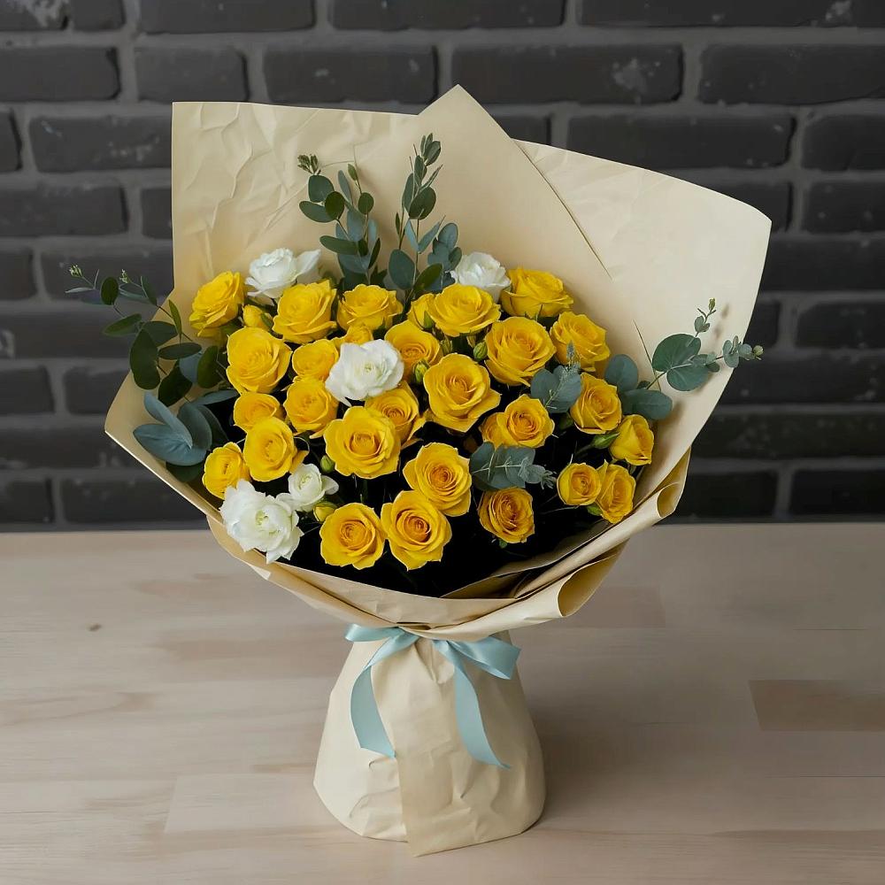 Букет цветов из: Розы в Светлом Томской области