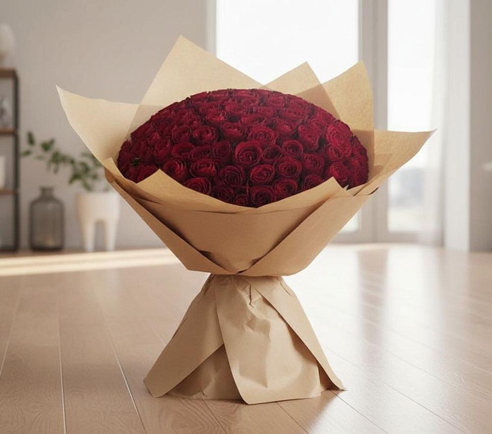 Букет 101 Красная роза в Светлом Томской области