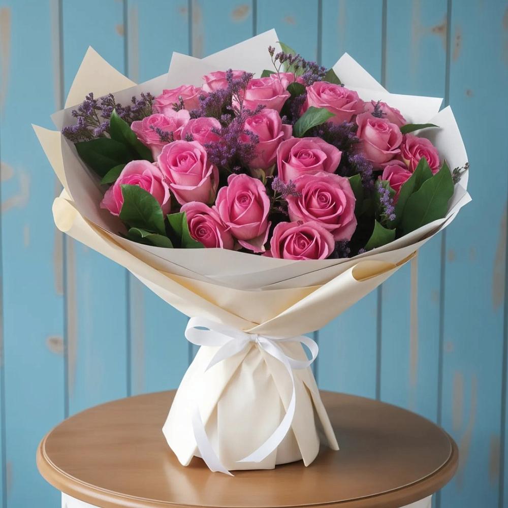 Букет цветов из: Розы в Светлом Томской области