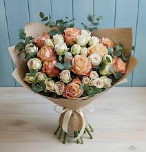 Букет цветов из:  Альстромерии и Розы в Светлом Томской области